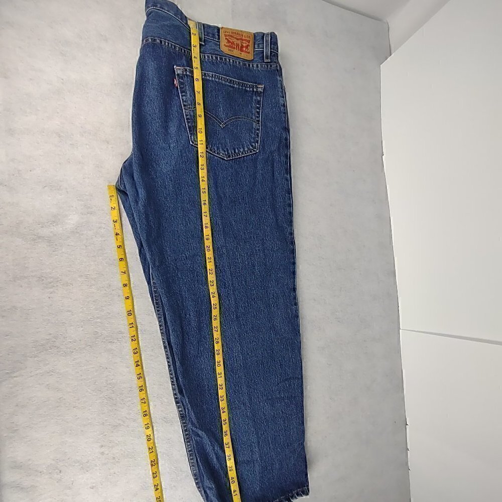 Levi 550 Men's 100% Cotton Blue Jeans Size 48X30 - Picture 5 of 10